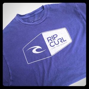Gray rip curl t-shirt